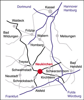 Lageplan Neukirchen